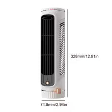 Portable Air Conditioner Fan 2000/1200mAh Quiet Desk Fan Tower Fan Wall Mount Electric Fan 3 Speed Rechargeable for Home Bedroom