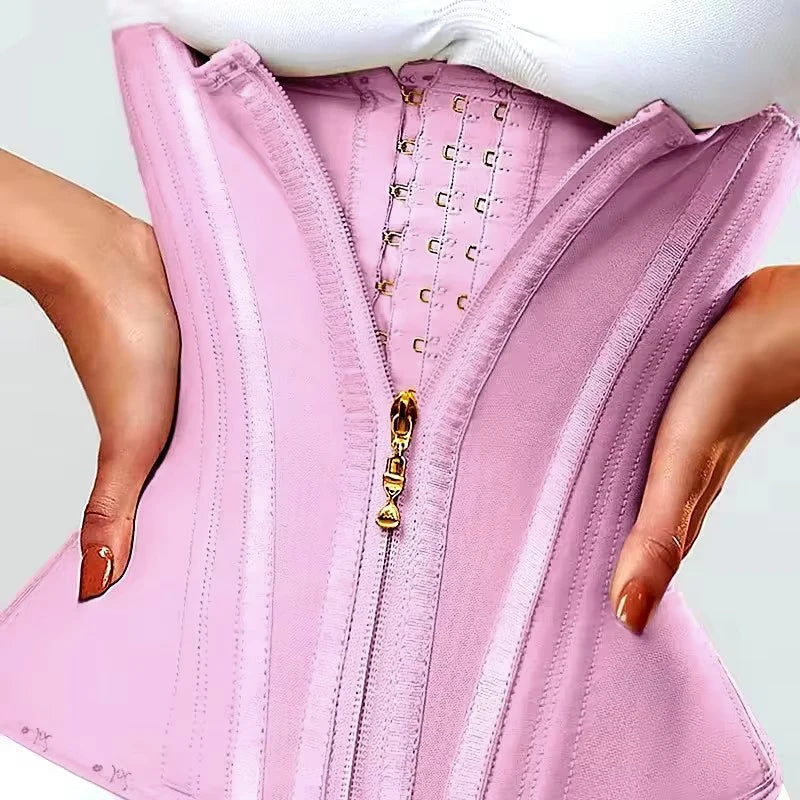 Shapewear for women's Fajas Colombians Girdles Waist Trainer High Compression BBL Corset Tummy Control Sheath Flat Stomach Modeling Belt