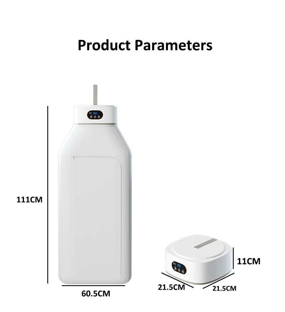 Portable Clothes Dryer Folded Electric Clothing Dryer With RC