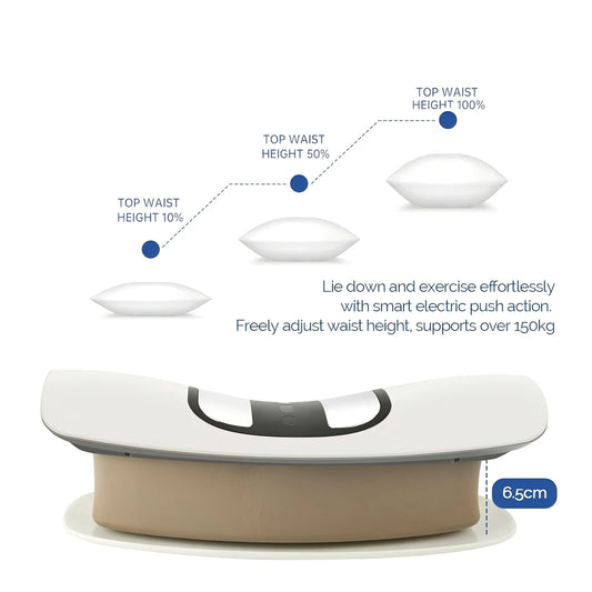 Lumbar Traction 4 in 1 Device with Dynamic Airbag Traction Back Stretcher Adjustable Waist Back Massager for Muscle Relax