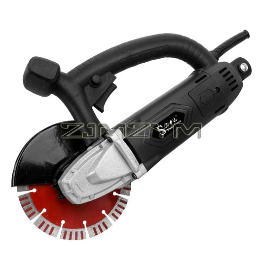 Electric Handheld Slotting Machine Brick Wall Cutting