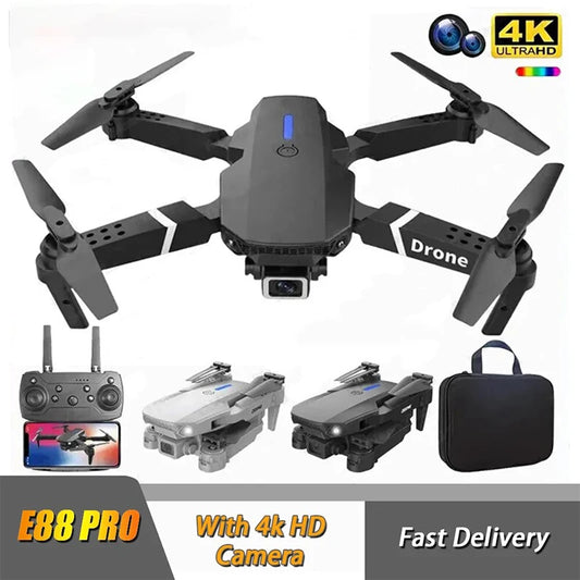 Drone E88Pro 4K 1080P Wide Angle HD Camera