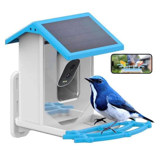 Smart Bird Feeder with Camera,2K HD Video, AI Identify Birds
