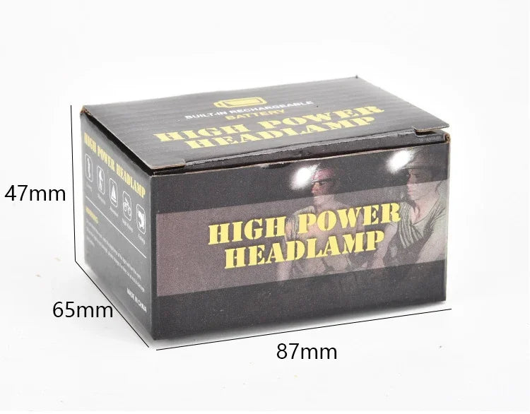 Outdoor Headlights with Long Battery