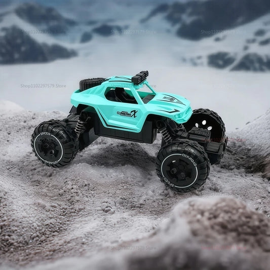 2025 New 2.4G Alloy Electric RC Car Off Road High Speed Racing Vehicle Truck Rechargeable RC Car Toy for Boy Kids Birthday Gifts