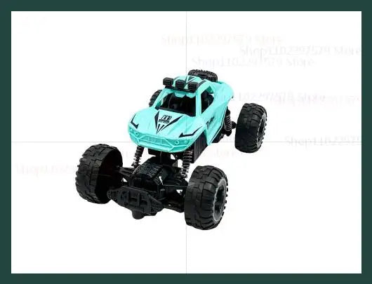 2025 New 2.4G Alloy Electric RC Car High Speed Off Road Racing Vehicle Truck Rechargeable Kids Toy Perfect for Boy Outdoor Play