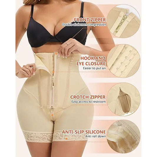 Shapewear for women's Fajas Colombians Girdles BBL Shorts Corset Slimming Waist Trainer High Compression Body Shaper Control Panties Lifter Shapewear