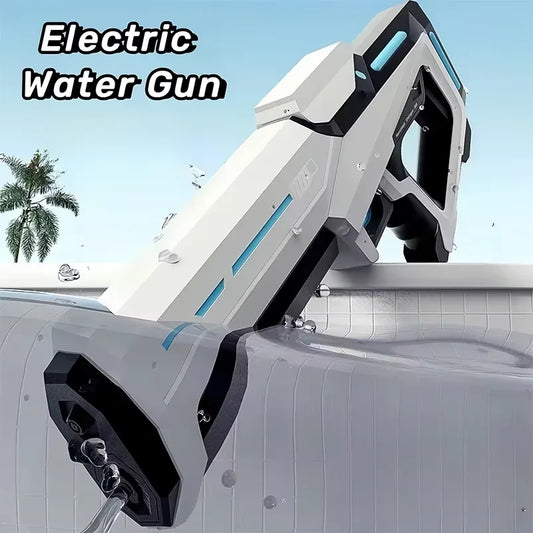 Electric Water Guns For Adults Powerful Squirt Automatic Water Suction Water Blasters Summer Outdoor Beach Toy For Boy Kid Gifts