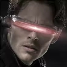 x-man sunglasses X-men Cyclops Cosplay Polarized Sunglasses for Men Women Memory Material Shield Designer Sunglasses