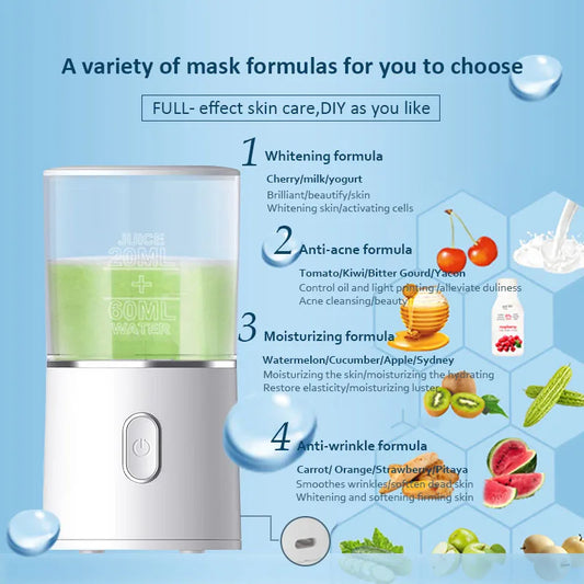 Face Mask Maker Machine Automatic Natural Fruit Vegetable Collagen