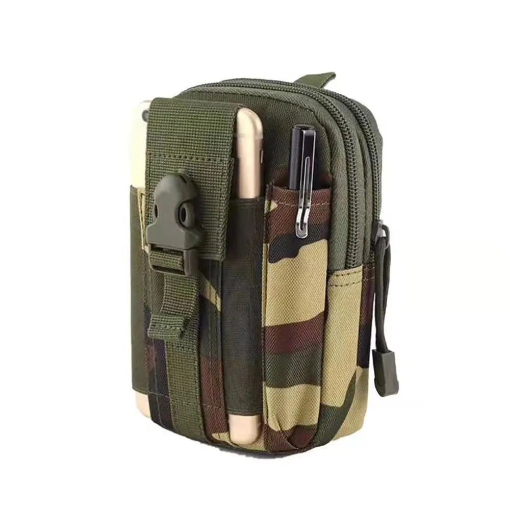 Tactical Waist Bag Outdoor Hunting Molle Bag EDC Pack Multifunction Men Sport Hiking Hunting Working Tools Mobile Phone Pouch