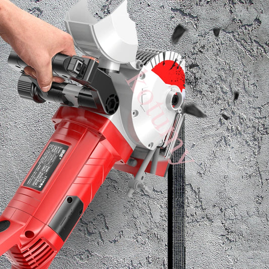 Electric Wall Chaser Concrete Wall Slotting Grooving Machine