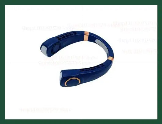 Bladeless Turbo Neck Fan USB Rechargeable Portable Personal Cooler For Summer Outdoor Travel Sports With Digital Display