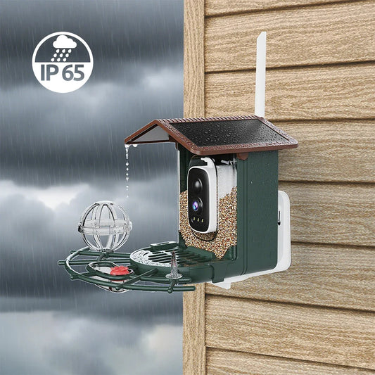 Bird Feeder Camera 4MP 2K HD Bird Video Capture
