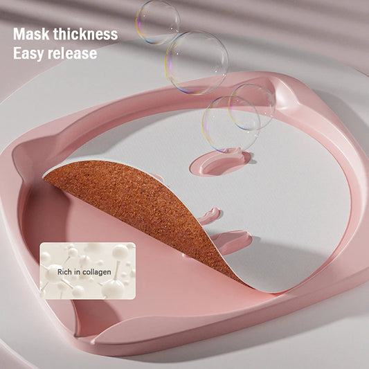 Portable Facial face Mask Plate Maker DIY Natural Fruit Vegetable