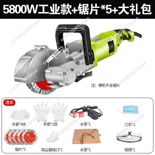 Handheld Laser Wall Slotting Machine Brick Wall crusher