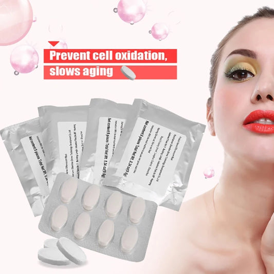 Collagen Face Mask Capsules Effervescent Tablets