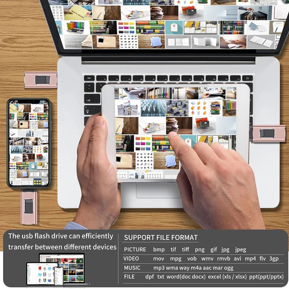 USB 3.0 Pendrive 3in1 Mirco USB 3.0 iPhone Computer