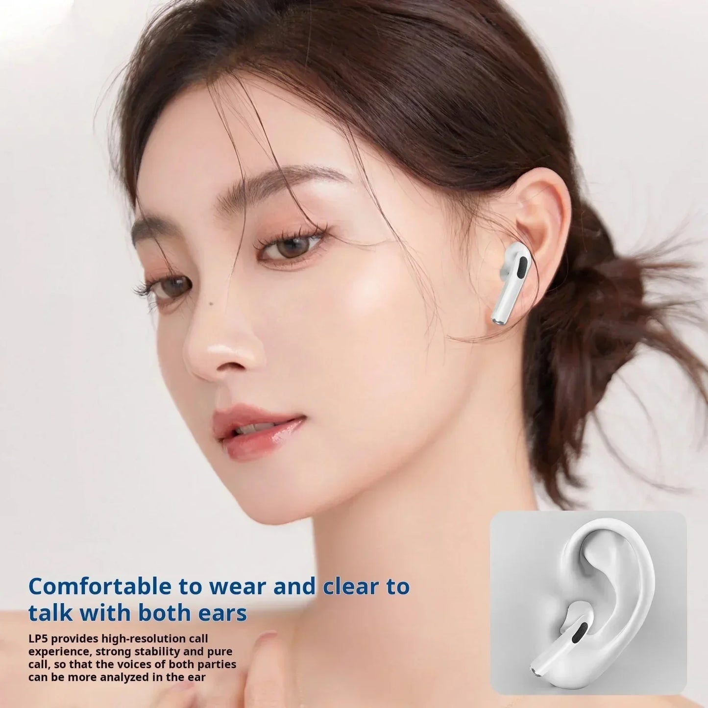 2025 New Air Pro Bluetooth Earphones Wireless Headset HiFi Sound Headphones Low Latency Earbuds Waterproof for IPhone Android