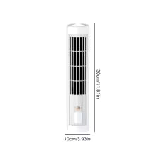 Portable Air Conditioner Fan 2000/1200mAh Quiet Desk Fan Tower Fan Wall Mount Electric Fan 3 Speed Rechargeable for Home Bedroom