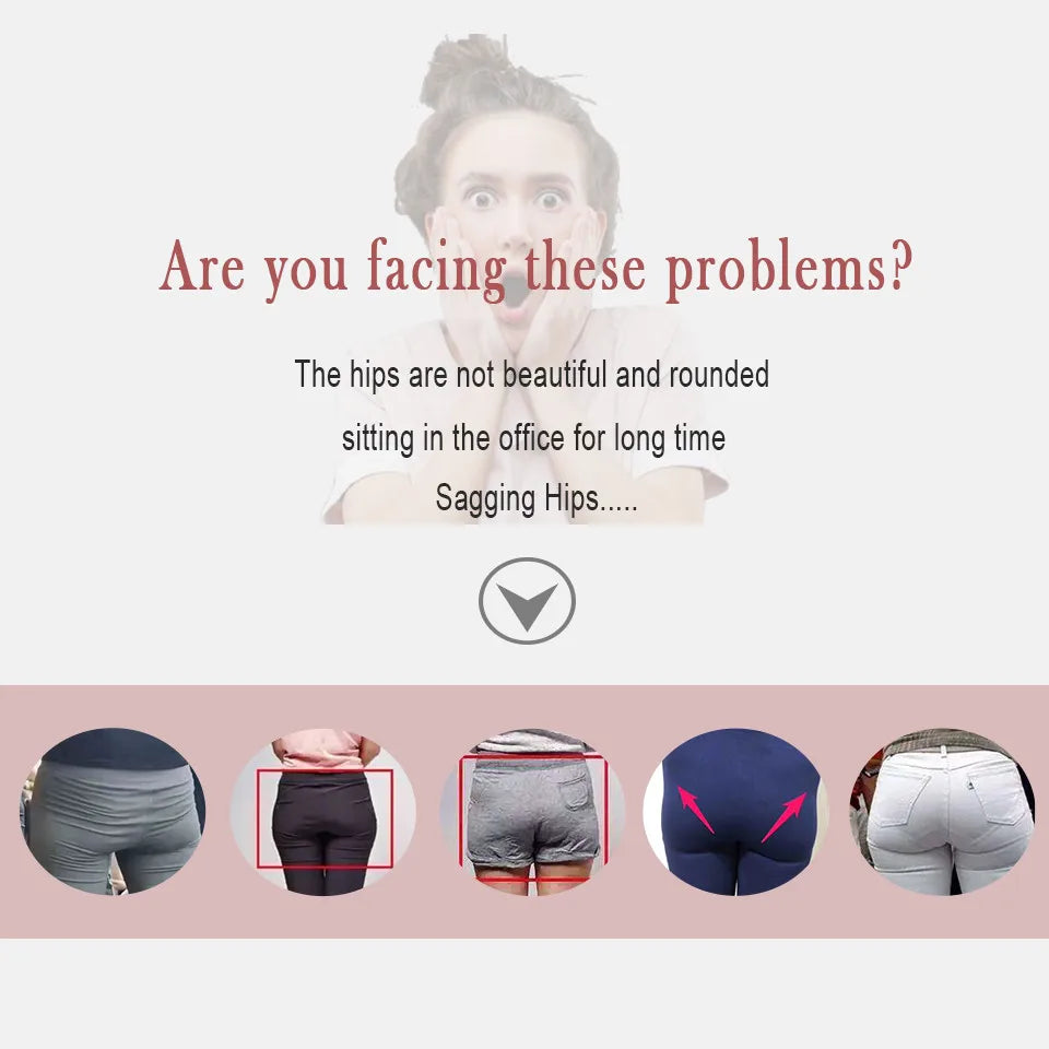 Shapewear for women's Butt Push Up Women Buttock Padding Panties Waist Trainer