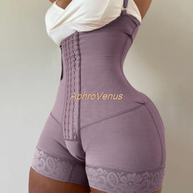 Shapewear for women's Fajas Colombianas Slimming Corset For Women Compression Body Shaper Waist Trainer Shapewear Post Surgery Slimming Butt Lifter