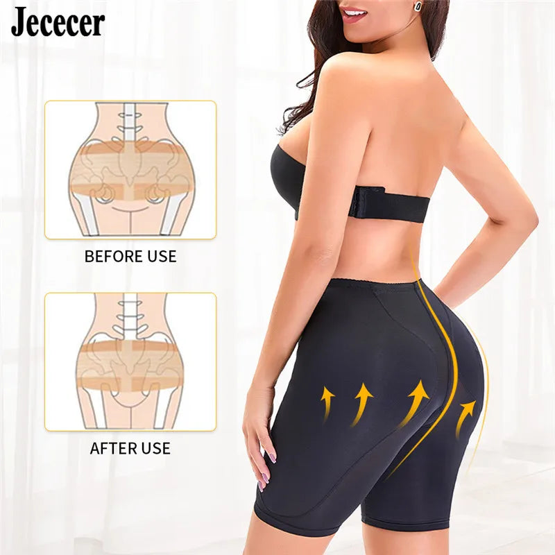 Shapewear for women's Butt Push Up Women Buttock Padding Panties Waist Trainer