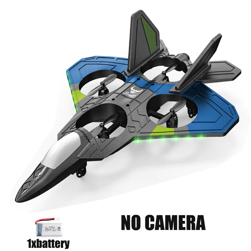 RC Aircraft Fighter 2.4G 4CH 6-Axis Gyroscope Automatic Balance 360° Rollover EPP RTF Electric RC Glider Airplane Toys For Kids