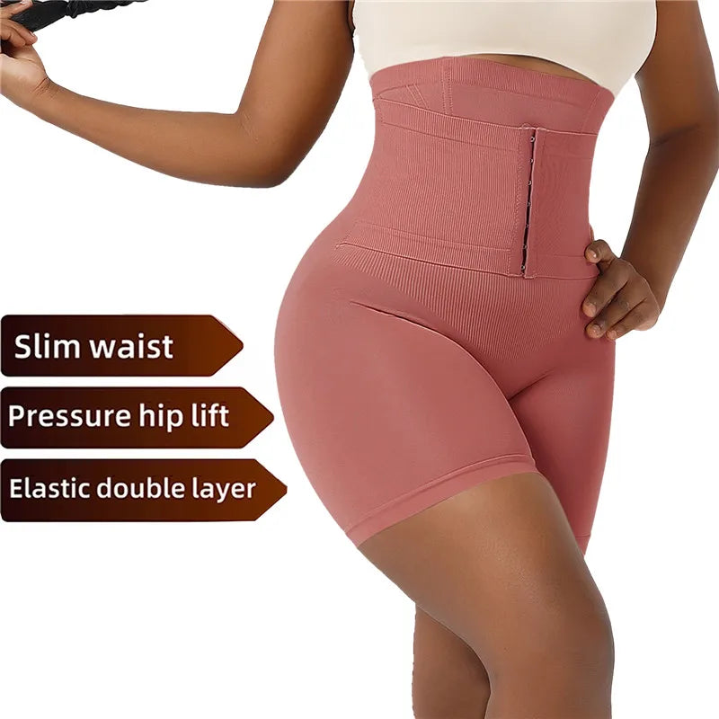 Shapewear for Women New Women Firm Tummy Control with Hook High Waist Trainer Body Shaper Butt Lifter Shapewear Panties Female Slimming Fajas Shorts