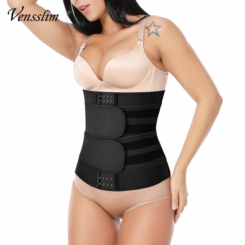 Shapewear for Women Waist Trainer Corset Trimmer Belt for Women Weight Loss Sweat Strap Body Shaper Belly Cincher Sports Girdle Fat Burner Band
