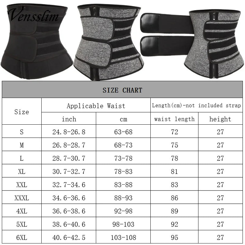 Shapewear for Women Waist Trainer Corset Trimmer Belt for Women Weight Loss Sweat Strap Body Shaper Belly Cincher Sports Girdle Fat Burner Band