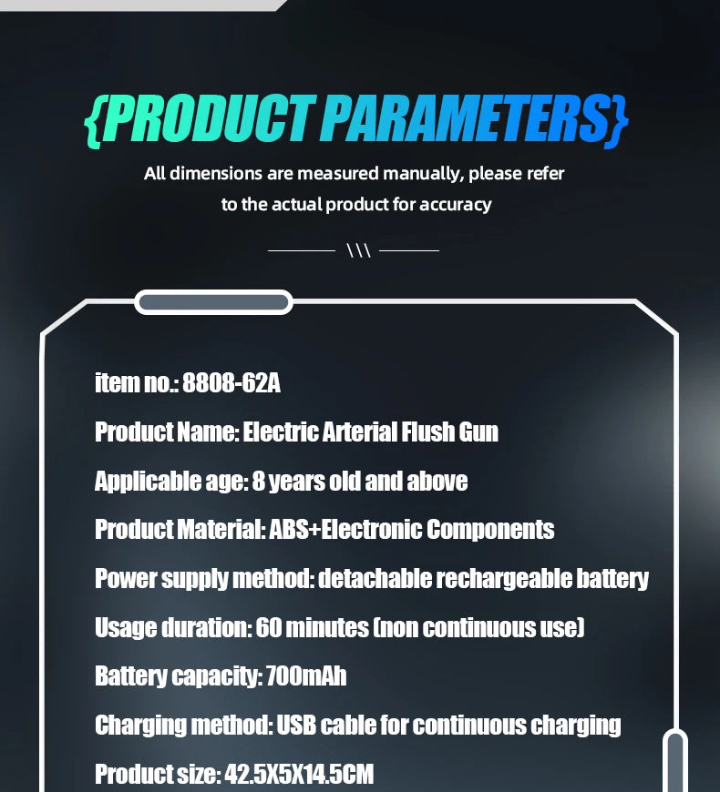 Electric Water Guns For Adults Powerful Squirt Automatic Water Suction Water Blasters Summer Outdoor Beach Toy For Boy Kid Gifts