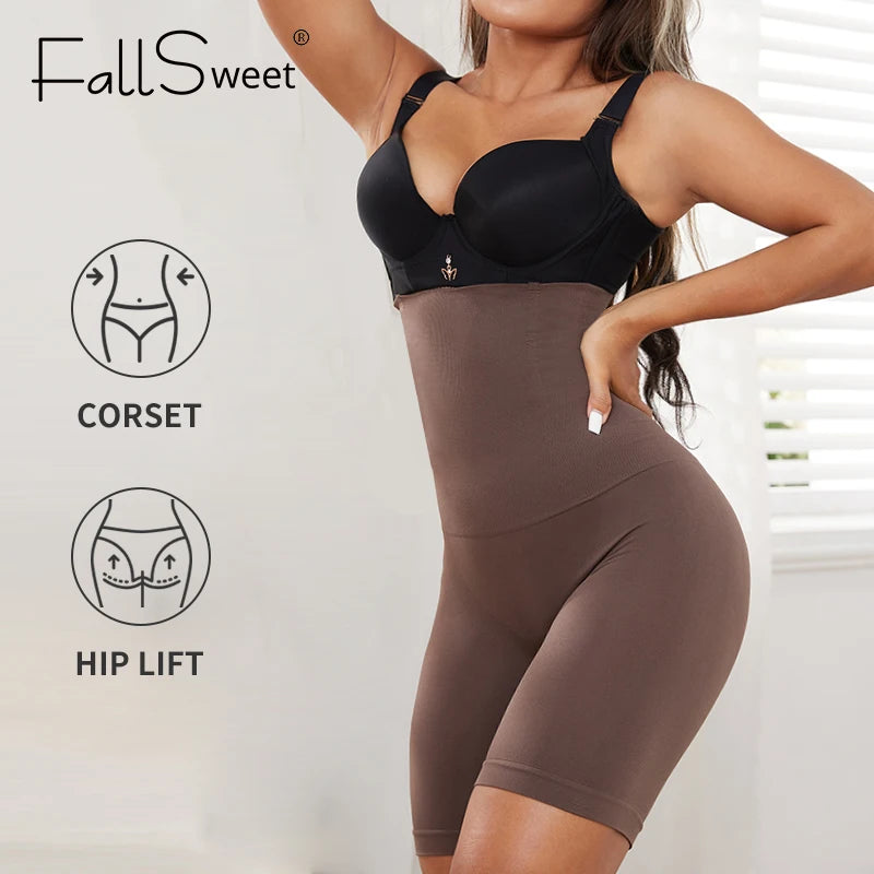 Shapewear for Women Fall Sweet Tummy Control Shorts Hight Waist Body Shaper Panties Butt Lifter Plus Size Slimming Bodysuit