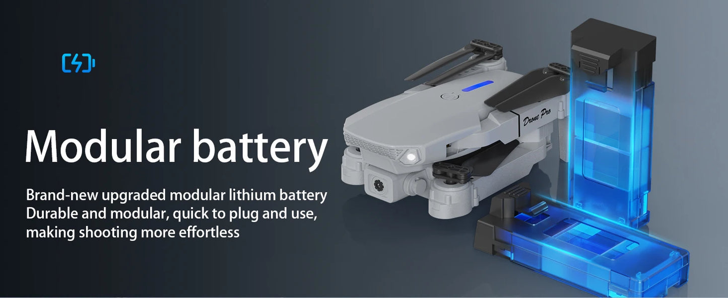Drone 8K HD Wide-Angle Camera E88 PRO