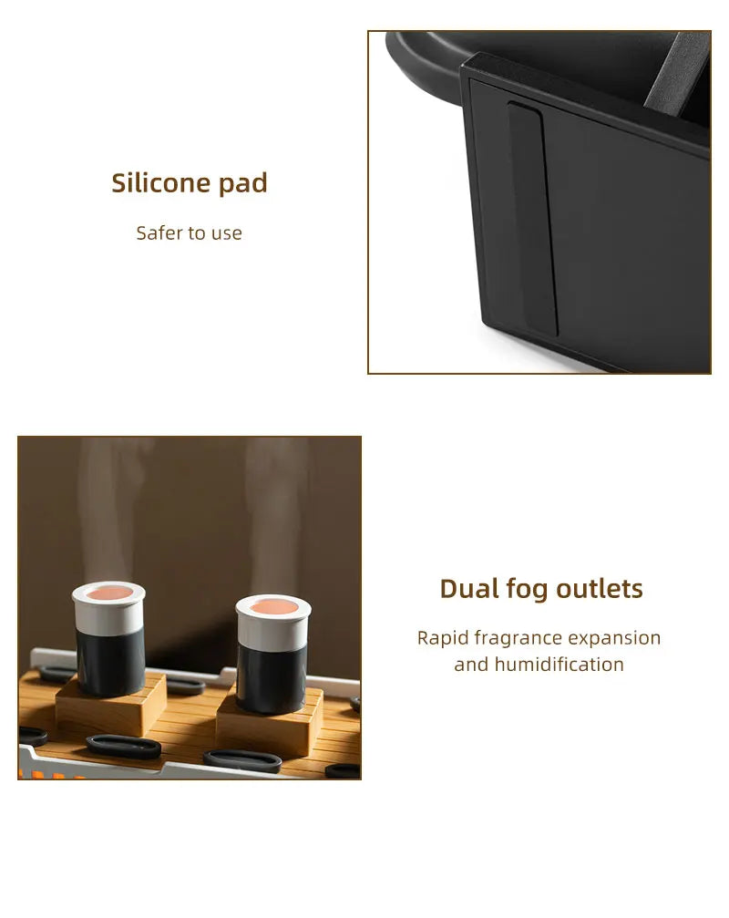 Jellyfish Smoke Ring Essential Oil Diffuser Cruise Ship Aroma Air Humidifier with Remote, 7 Colors Light, Ultrasonic Cool Mist