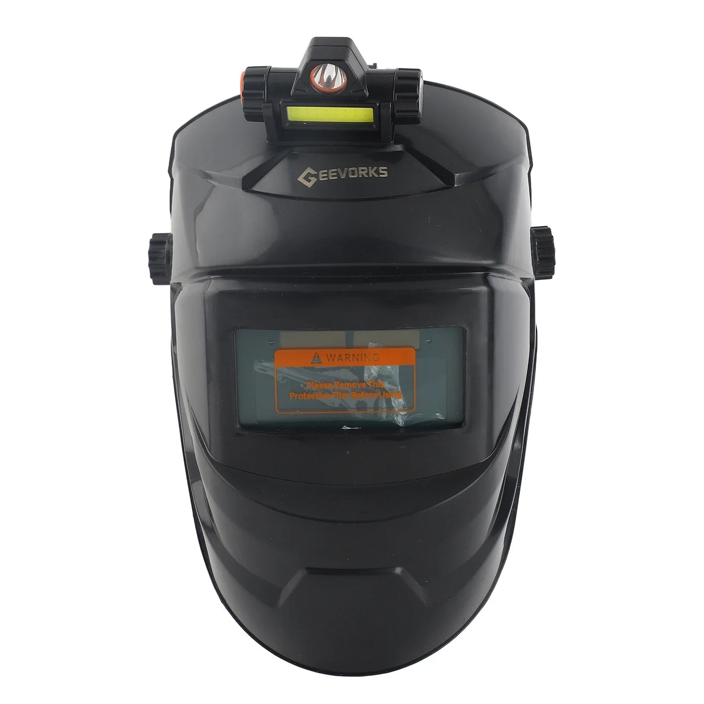 Automatic Dimming Welding Facemask Large View True Color Auto Darkening Welding Facemask 130℃ High Temperature Resistant