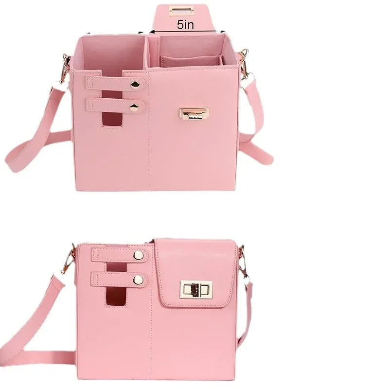 New Portable Outdoor Single Shoulder Bag Large Capacity Simple Square Crossbody Bag Design Sensibility Bottle Water Cup Bag