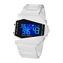 Men Woman Digital Watch Sports Alarm Clock Multifunctional Fighter