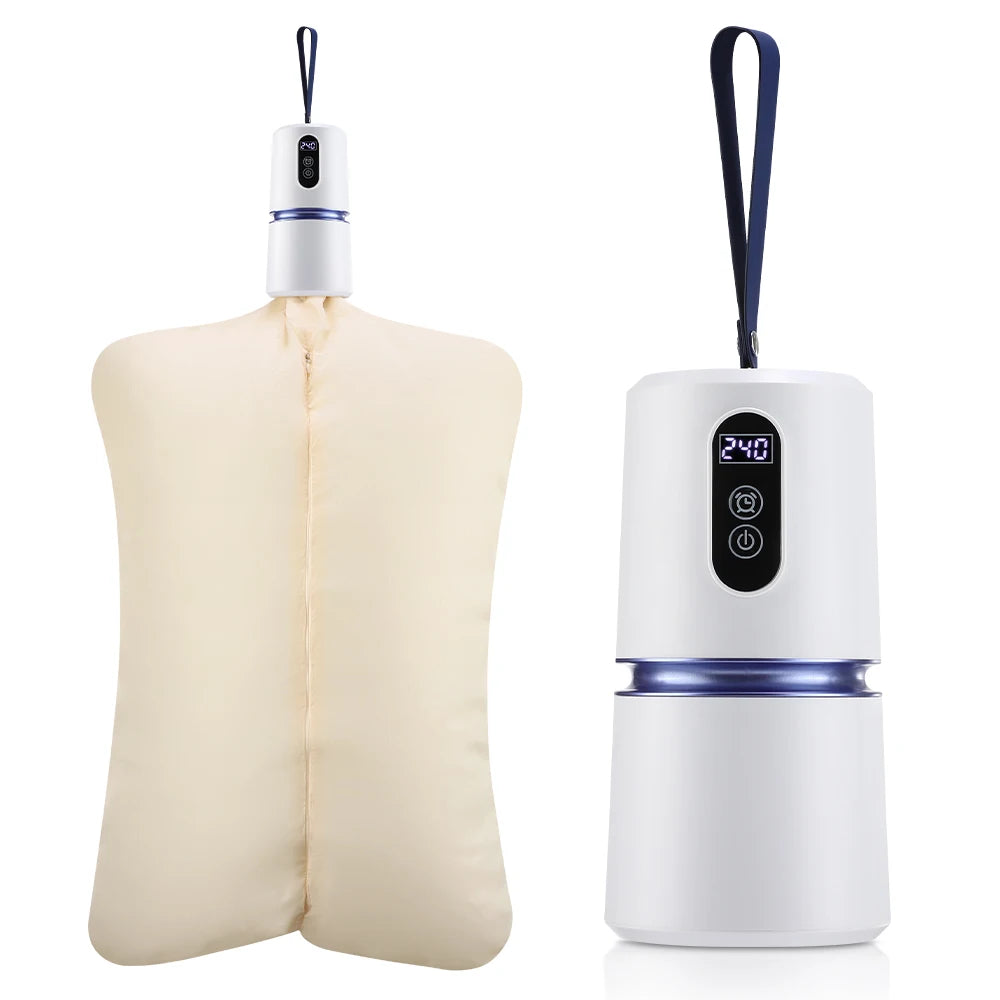 Portable Clothing Dryer Hanging Electric Drying Dryer with Timing Function Travel Home Business Laundry Dryer Clothes Heater