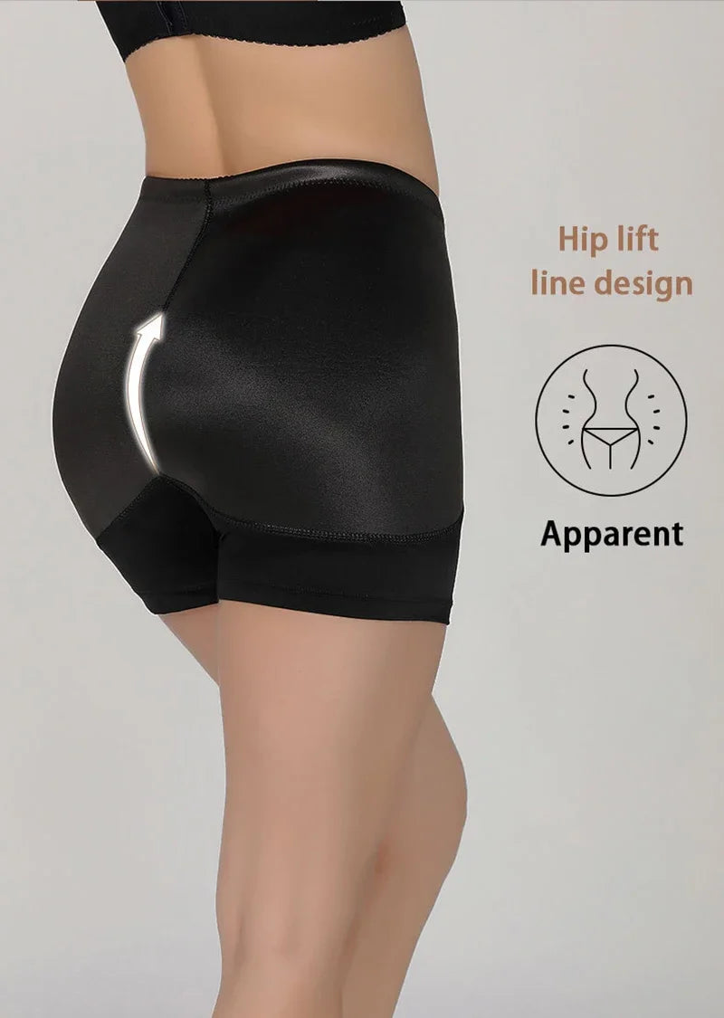 Shapewear for Women Padded Buttock Butt Lifter Fixed Sponge Cushion Fake Ass Underwear Hip Enhancer Tummy Control Panties Fajas Colombianas Girdles