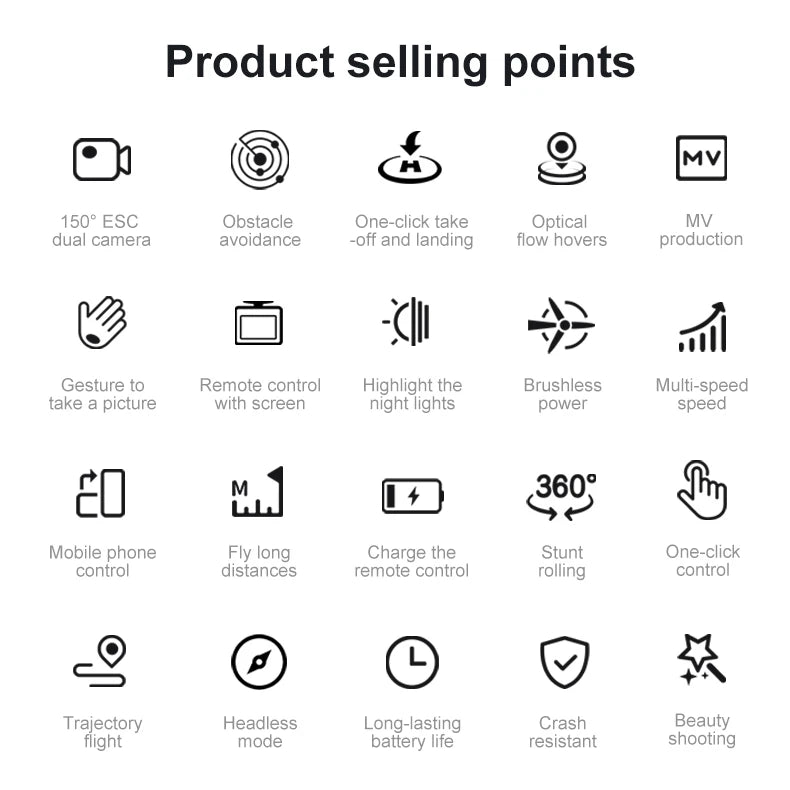 Lenovo D18 Drone 8K HD Dual Camera Aerial Photography Obstacle Avoidance Brushless Motor 5G WIFI GPS Return 18000m Quadcopter