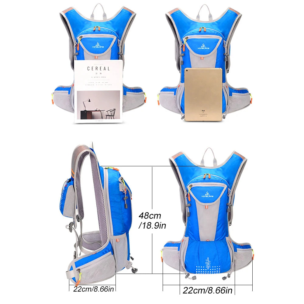 Running Hydrating Vest Backpack Cycling Hydration Vest Running Backpack Hiking Marathon Hydrating Bicycle Sports Vest