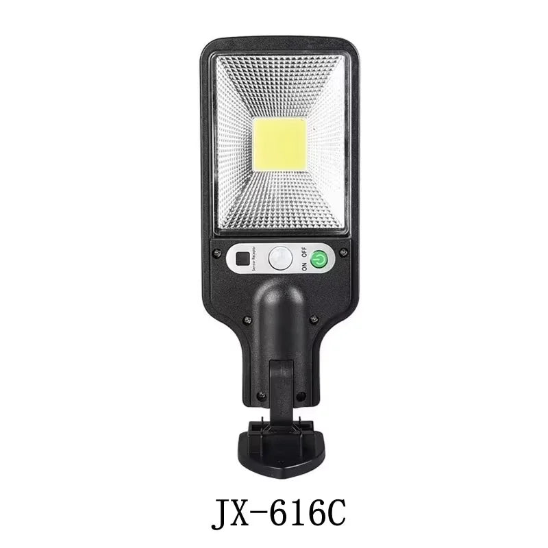 Solar LED Motion Sensor Lights Remote Control Induction Lighting for Garden Patio Garage Yard Illumination