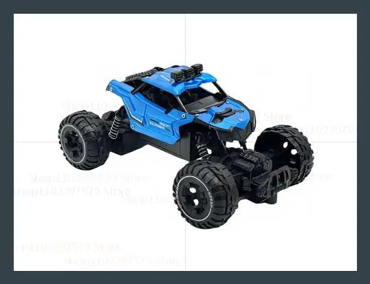 2025 New 2.4G Alloy Electric RC Car Off Road High Speed Racing Vehicle Truck Rechargeable RC Car Toy for Boy Kids Birthday Gifts