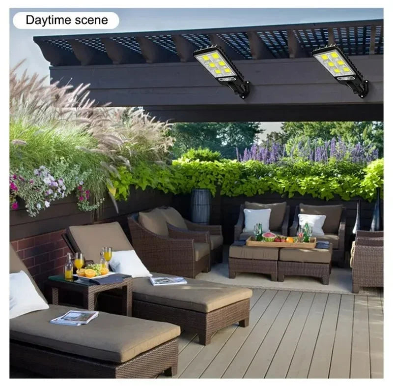 Solar LED Lights 400000LM Outdoor With 3 Mode Waterproof Motion Sensor