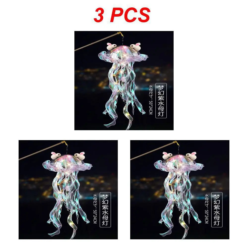 Jellyfish Lamp, Portable Flower Lamp, Girl Room Atmosphere Decoration Lamp, Bedroom Night Lamp, Home Decoration, Birthday Gift