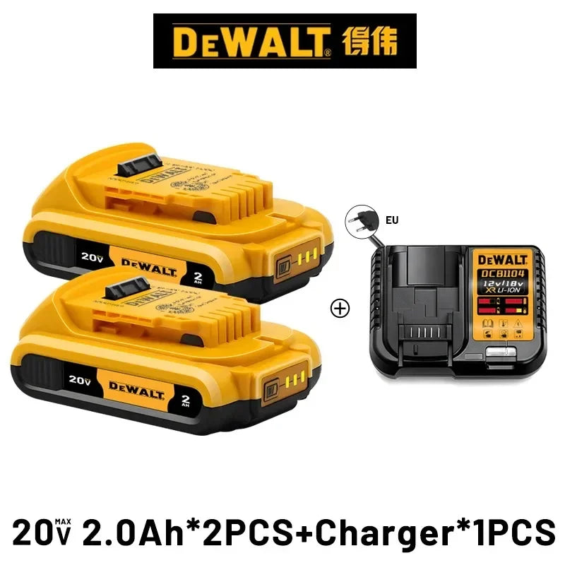 DeWALT Original Battery 20V/60V 6Ah 9Ah MAX FlexVolt for DCB606 DCB205 DCB206 DCB209 DCB182 Power Tool with Charger