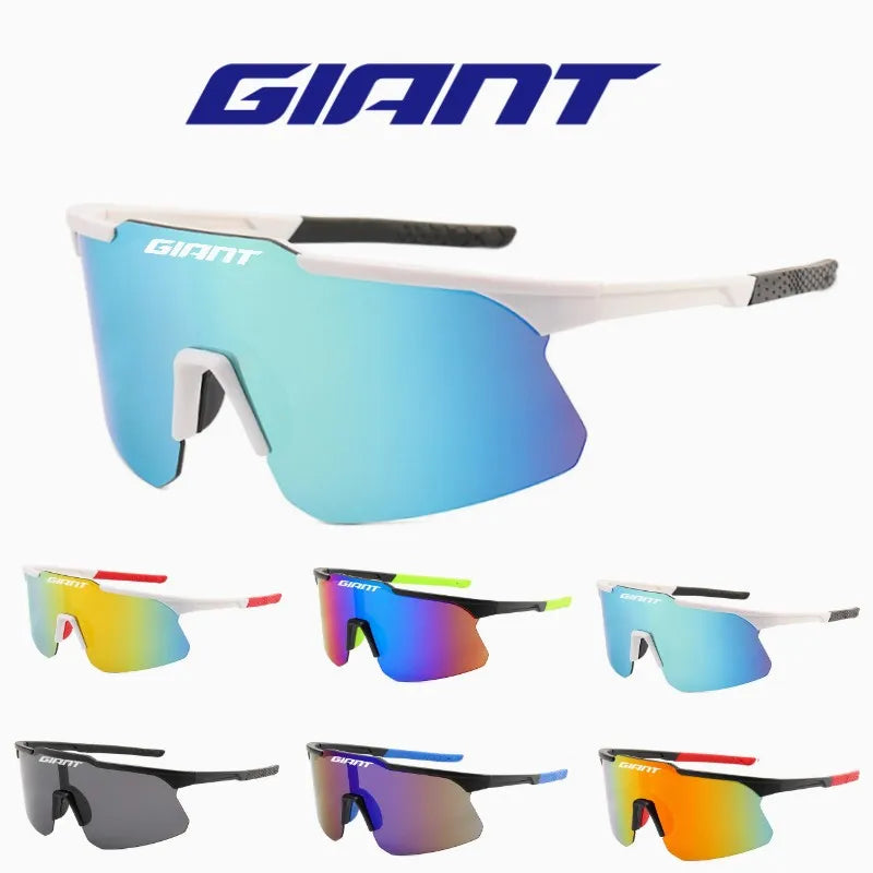 Giant New men's and women's outdoor sports cycling,  bicycle, driving, travel sunglasses can be paired with glasses cloth box