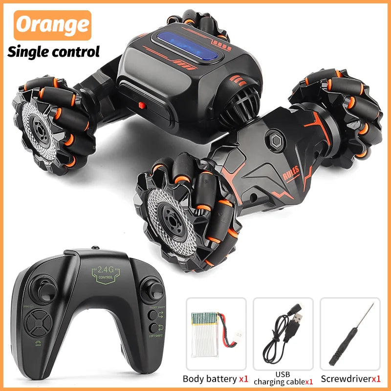 2.4G RC Toy Car Gesture Sensing Twisting Stunt Drift Climbing  Remote Controlled Cars Toys For Children Boys A Birthday Present