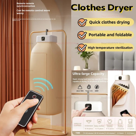 Multifunctional Portable Clothing Dryer
